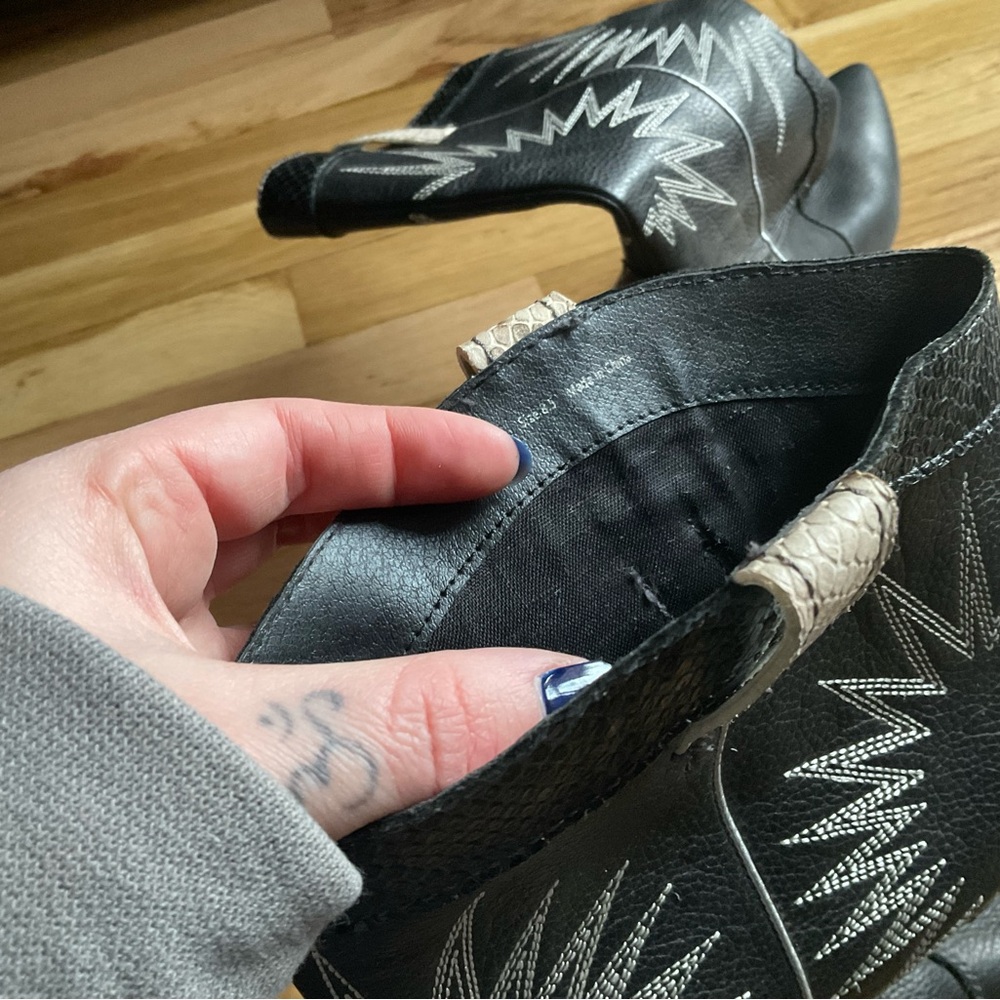 Dolce Vita Cowboy Boots - Picture 4 of 6